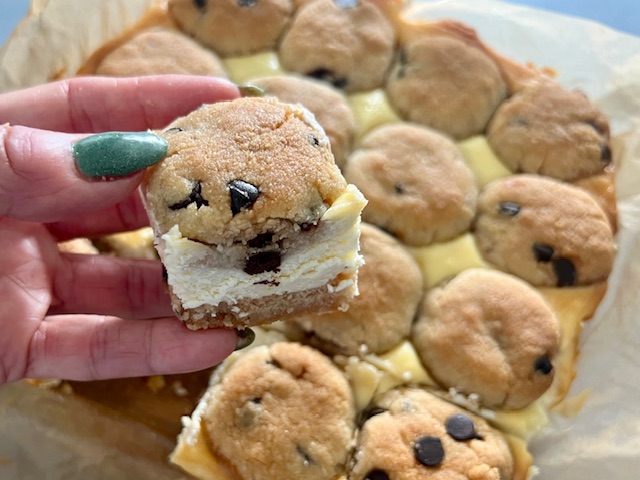 עוגת גבינה עוגיות