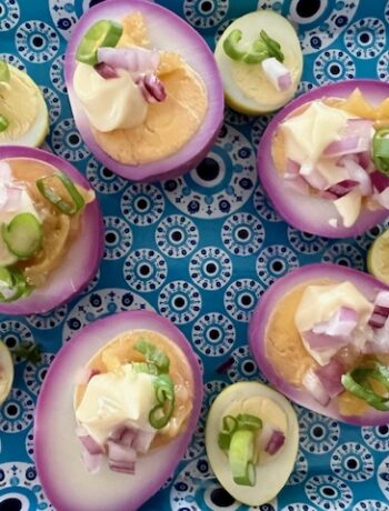 סלט ביצים מפורק