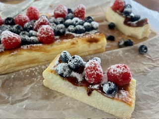 עוגת גבינה חלבון